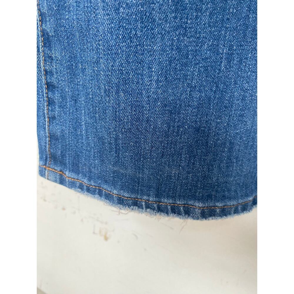 Madewell Wide Leg Cropped Jeans Size 28 - Picture 4 of 13